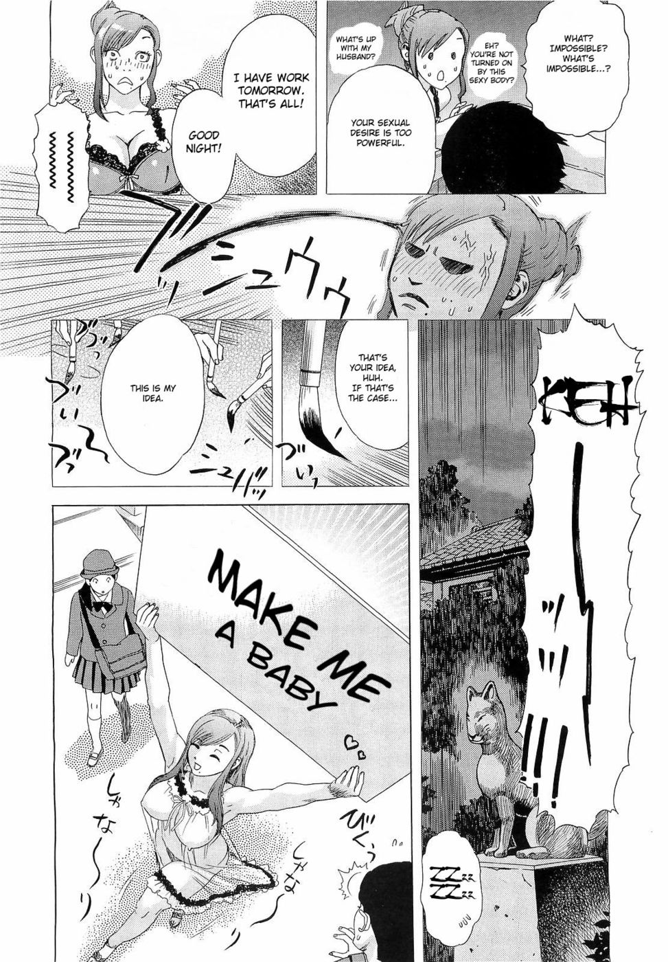 Hentai Manga Comic-The Madam of the Inumaru house-Read-6